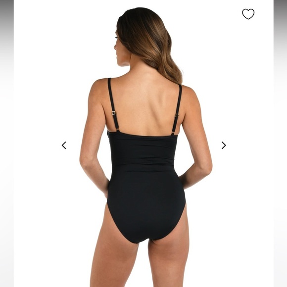 La Blanca Island Goddess One-Piece Swimsuit - size 6 - Picture 2 of 9